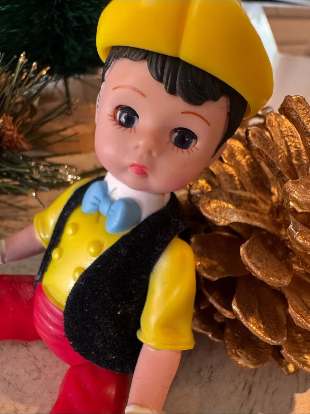 Madame Alexander Pinocchio Doll 2004 McDonald’s Toy – Sleep Eyes